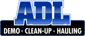 ADL demo cleanup hauling logo